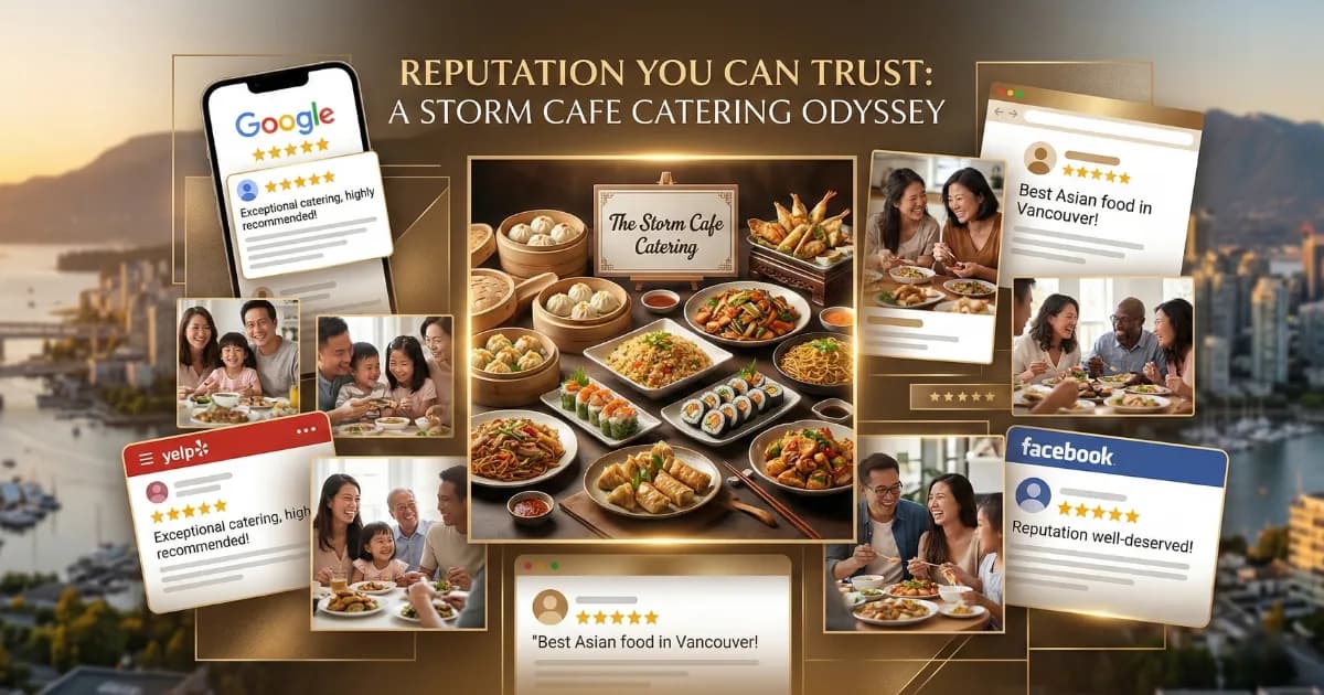 Featured image for How The Storm Cafe Became Vancouver's Most Reviewed Asian Caterer