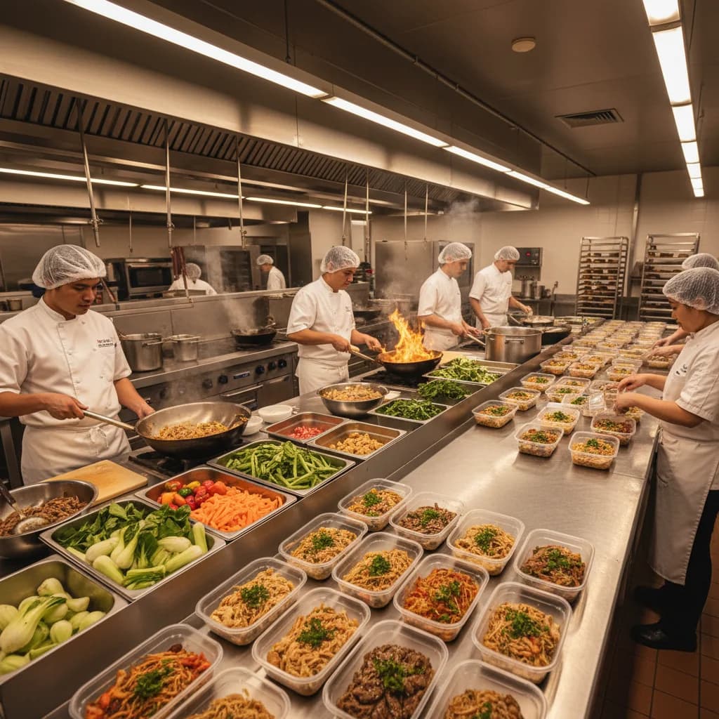 Behind the Kitchen: How We Prep 500 Meals Every Morning