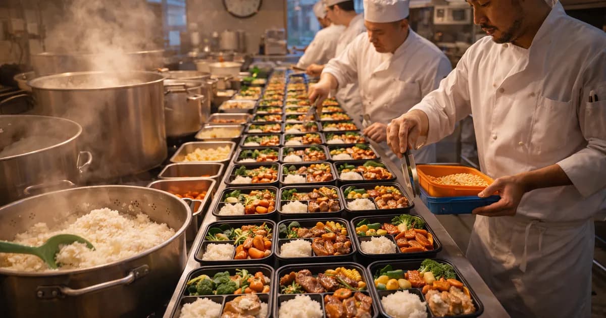 Behind the Kitchen: How We Prep 500 Meals Every Morning